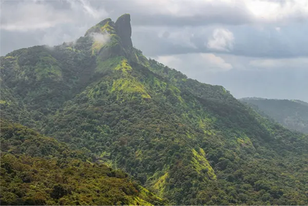 Mountai peak in Lonavala