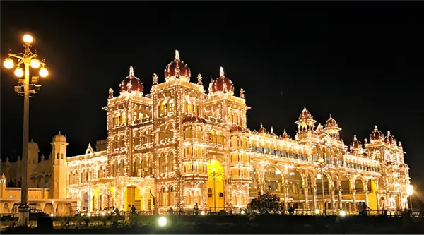 Mysore Palace in Mysore, Karnataka