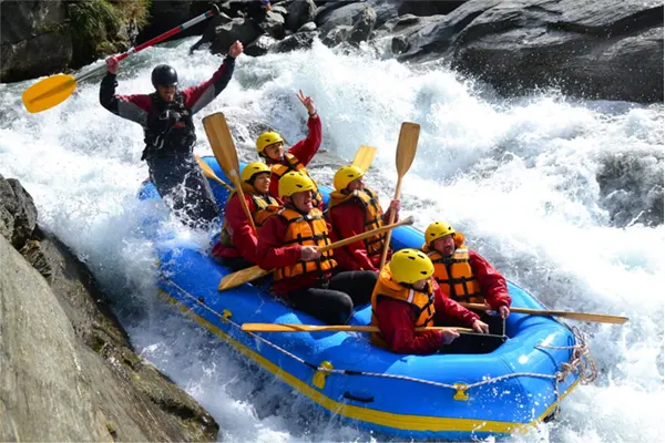 River rafting in Rishikesh 