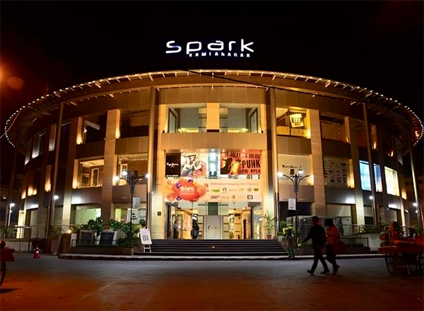 Shopping complex in Kamla Nagar