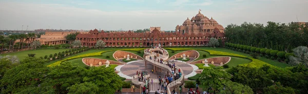 Akshardham Mandir Garden