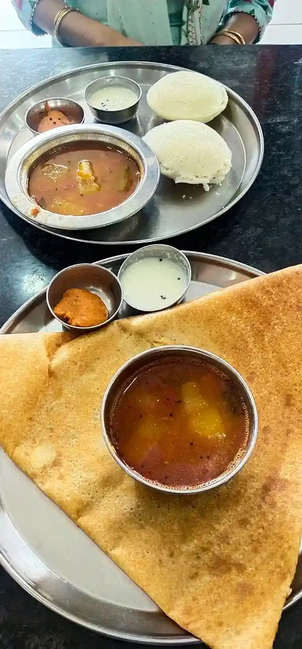 Masala Dosa at Saravana Bhavan