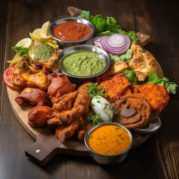 Tandoori platter