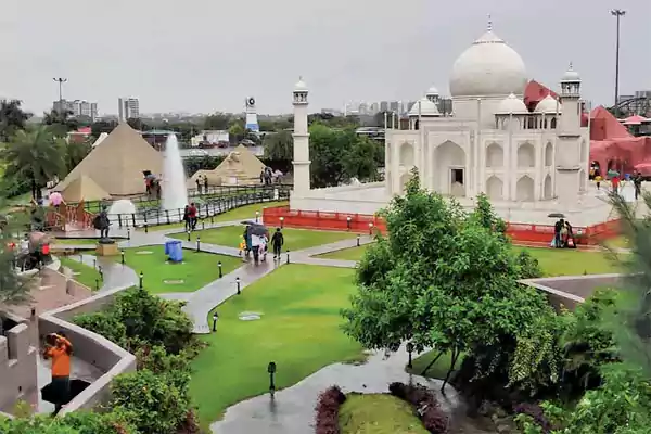 A MIni Version of 67 Wonders of the World at Eco Park