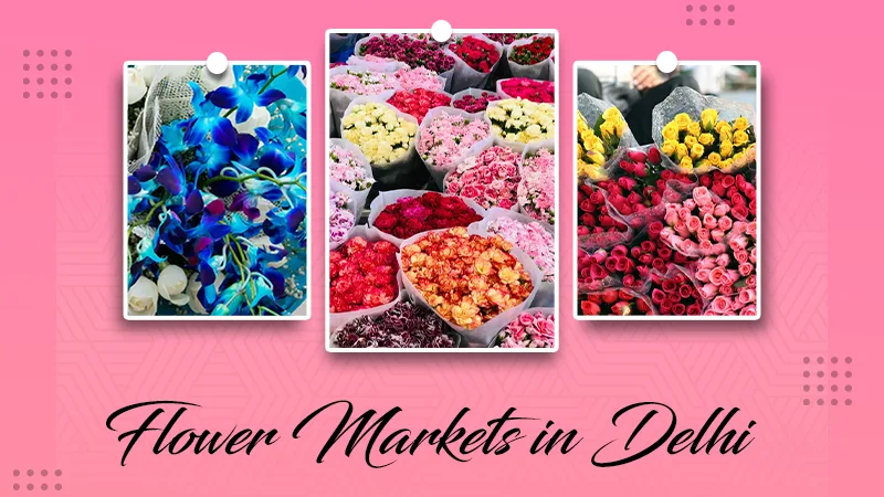 Flower Markets in Delhi