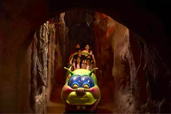 Termite Coaster and Train in Wonderla