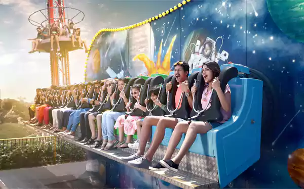 Wonderla Hyderabad Rides