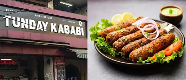 Chicken Seekh Kebab at Tunday Kababi