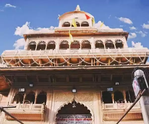 Banke Bihari Temple Vrindavan photo