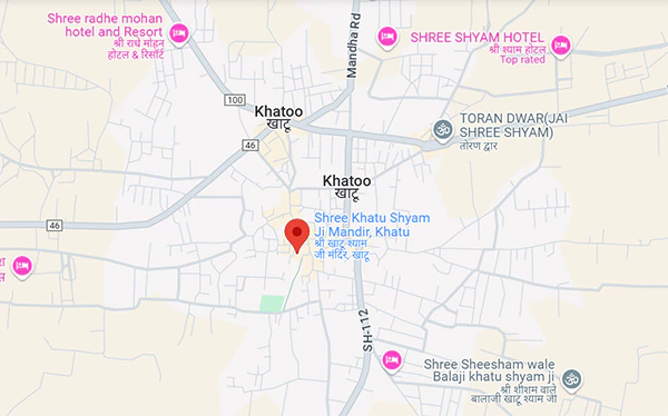 Khatu Shyam Ji Mandir Rajasthan location