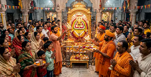Morning Aarti in Khatu shyam