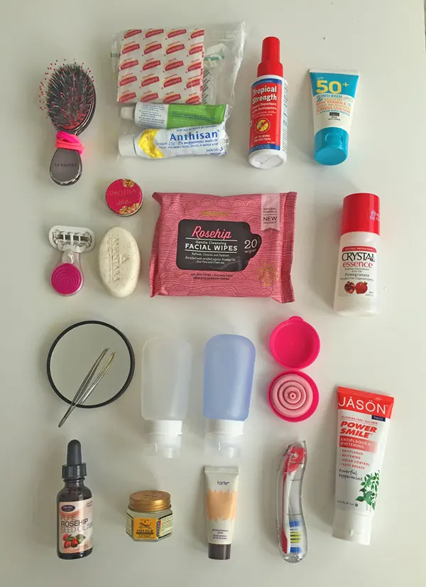 Toiletries for travelingg