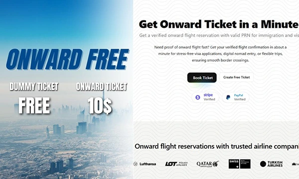 onward tickets
