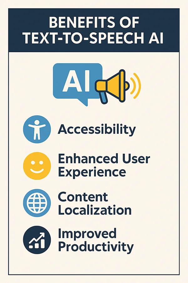 Benefits of Text-To-Speech AI