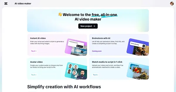 AI video maker
