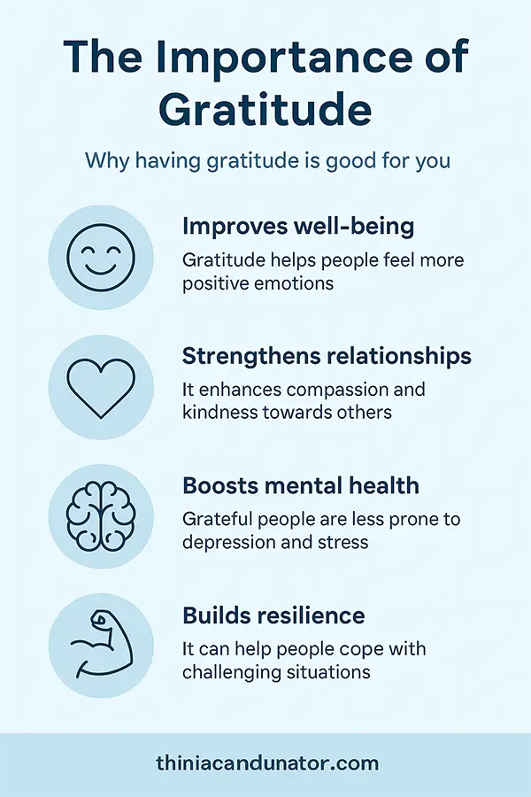 The Importance of Gratitude