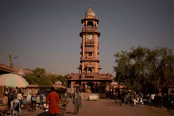 Architecture of Ghanta Ghar Jodhpur