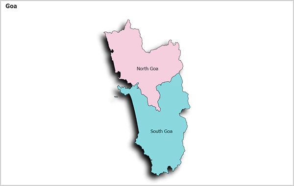 Goa map