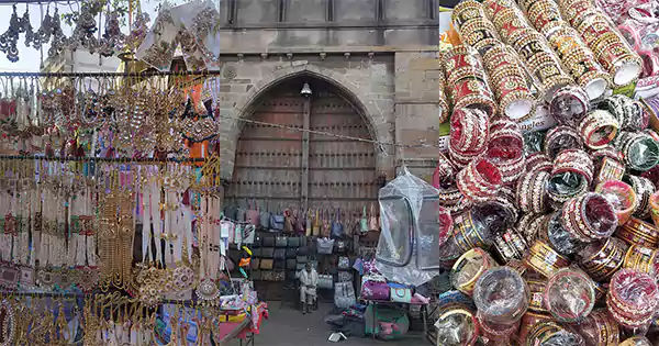Jewelry at Lal Darwaja Market