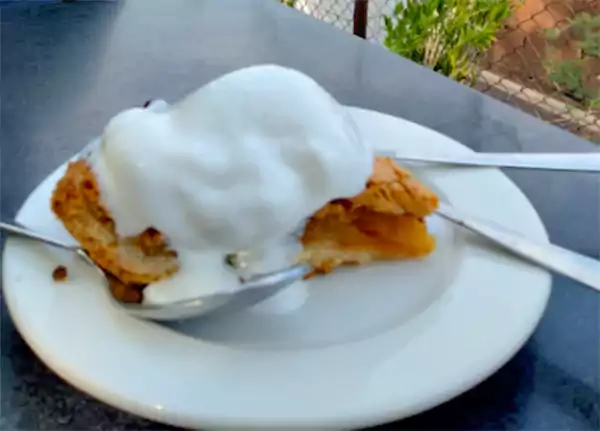 Apple Pie with Ice Cream