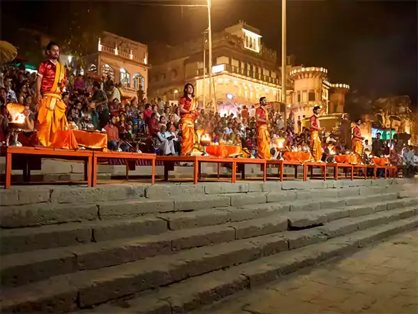 Assi Ghat at Night