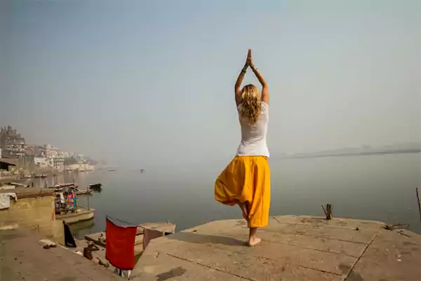 Yoga at Assi Ghat
