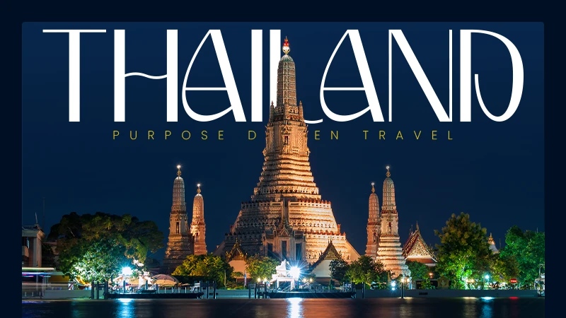 Thailand Purpose Driven Travel