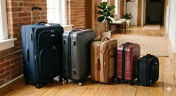 Luggage suitcase size