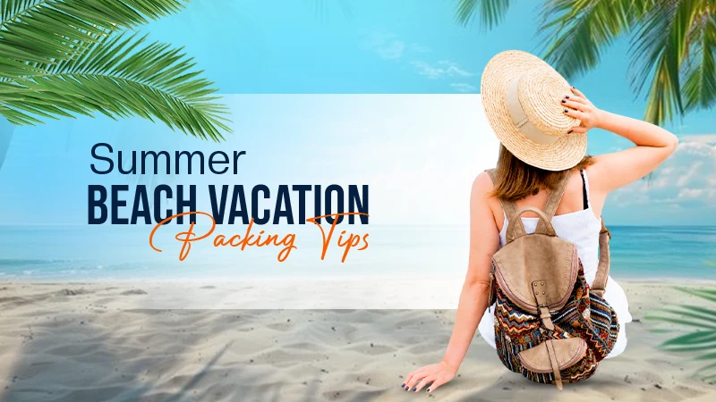 Summer beach vacation