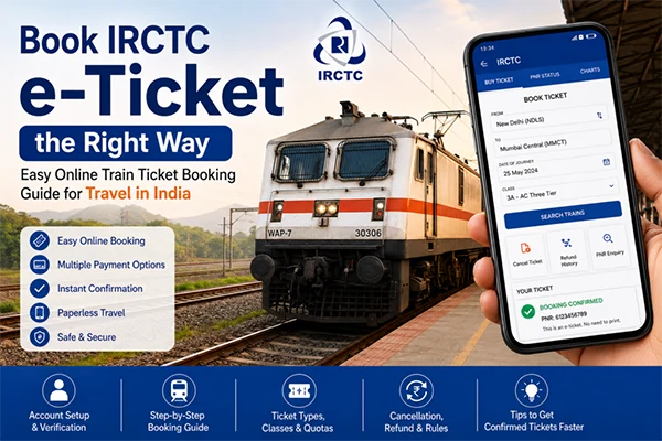 Book IRCTC e-Ticket the Right Way