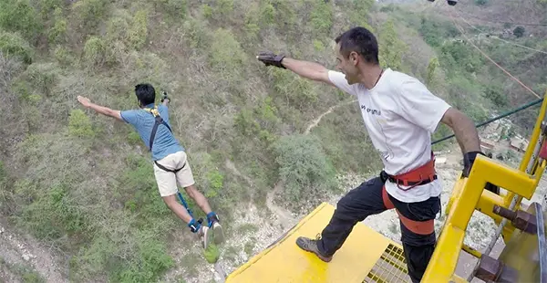 Bungee Jumping at Mohanchatti