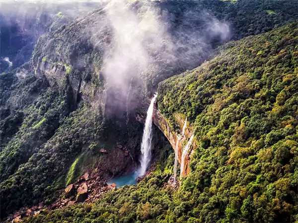 Nohkalikai Waterfalls