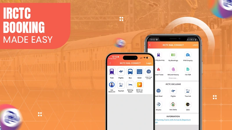 irctc booking made easy