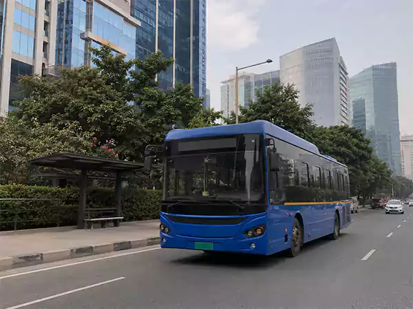 Buses Near Sikanderpur