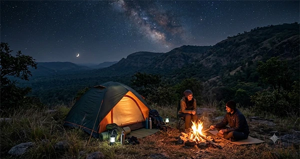 Camping and Stargazing at the Ananthagiri Hills