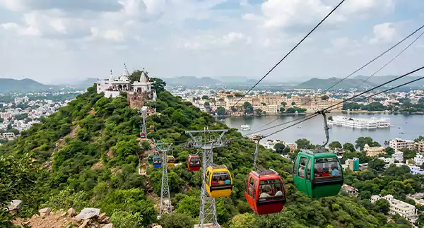 Karni Mata Temple Udaipur Ropeway
