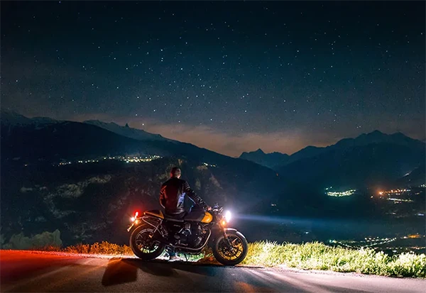 Nighttime riding