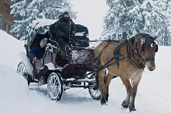 Sleigh Ride in Méribel