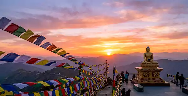 Sunset in Dalai Hills