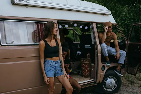 Trip with a Campervan