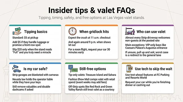Valet FAQ