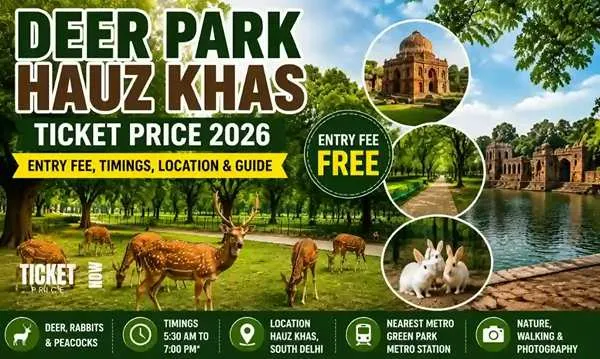Deer Park entry fee