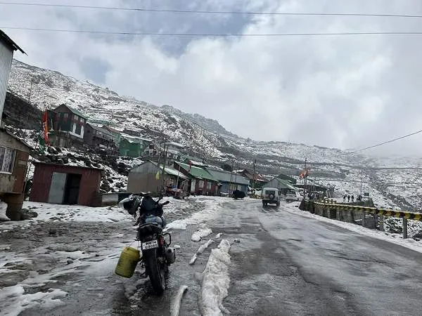 Nathula Pass Snowfall