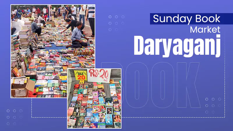 Sunday Book Market Daryaganj