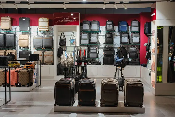 Luggage Display at Airport