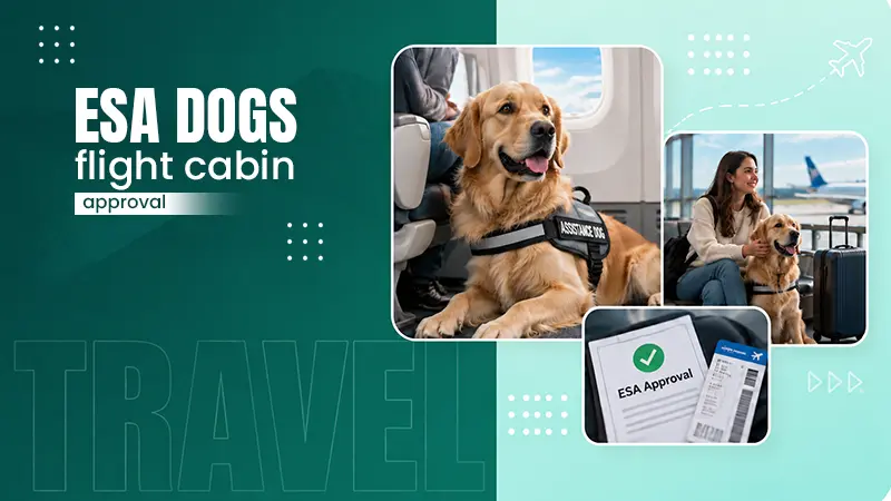 Can ESA Dogs Fly in Cabin?