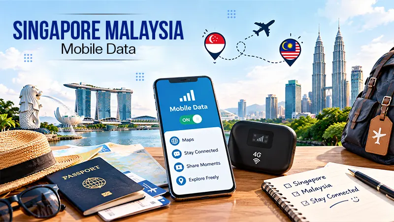 Planning Mobile Data for a Singapore and Malaysia Trip