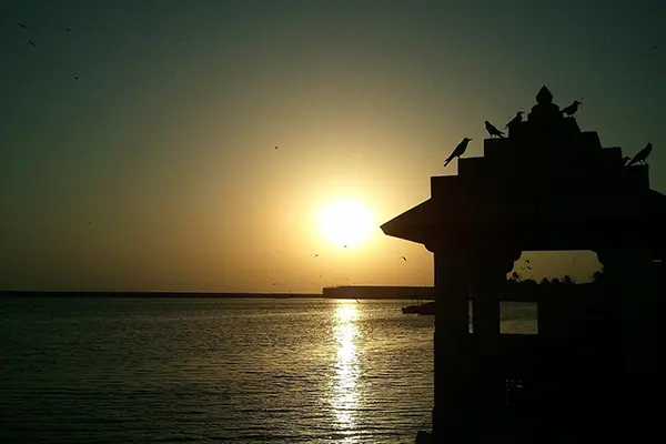 Triveni Sangam and Gita Mandir