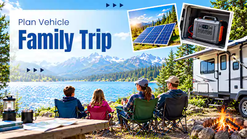 How to Plan a Family RV Trip Without Electric Hookups