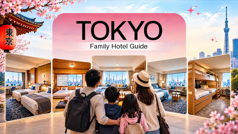 6 Tokyo Hotels for a Family of 4 With Rooms That Actually Fit Four